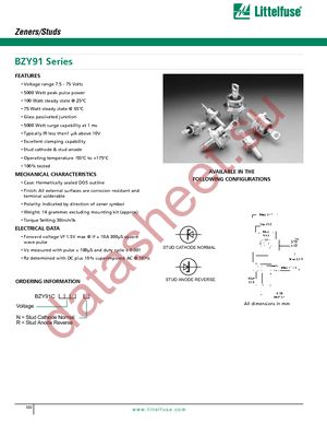BZY91C7V5R datasheet  